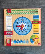 Vaste Prijs Goula houten kalenderklok kalender klok, Ophalen, Gebruikt