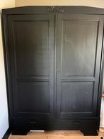 Brocante Franse kledingkast, Huis en Inrichting, Ophalen, Overige materialen, 100 tot 150 cm, 200 cm of meer