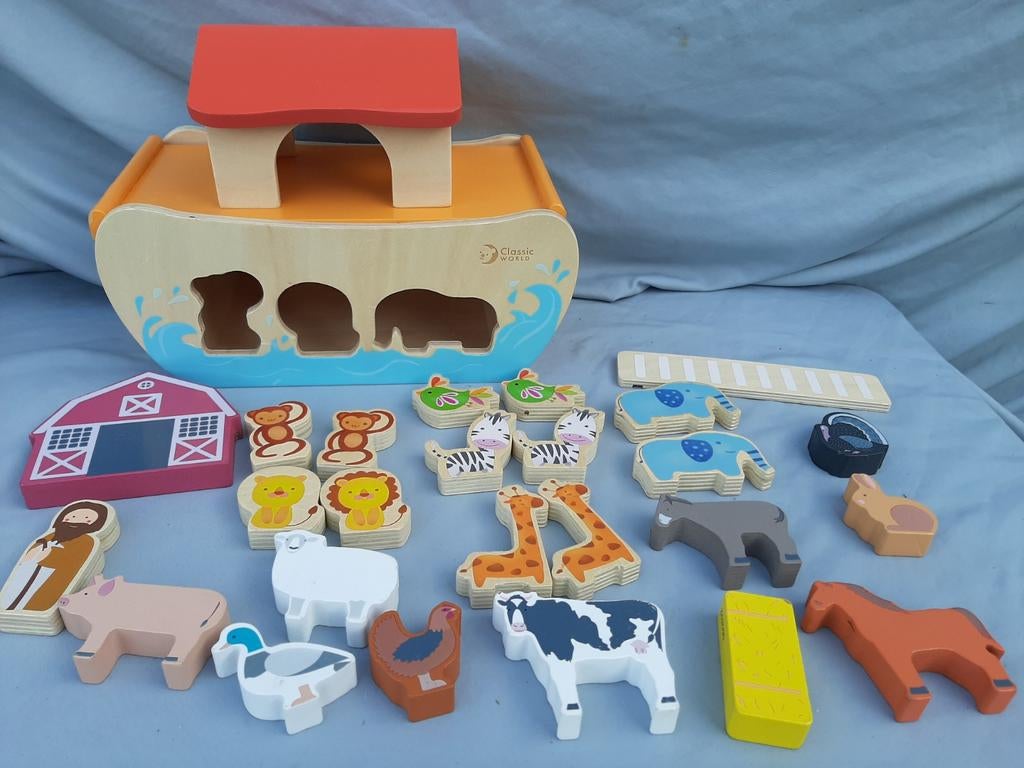 Houten ark van noach, Ophalen of Verzenden, Gebruikt, Overige typen