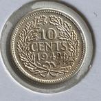 10 Cent Zilver uit 1943 Pe / Ep van Wilhelmina, Postzegels en Munten, Munten | Nederland, Verzenden, Zilver, 10 cent, Koningin Wilhelmina