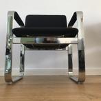 8 Eero Aarnio Silver Collection Mobel Italia vintage stoelen, Gebruikt, Stof, Zwart, Ophalen