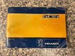 Instructieboekje Peugeot 505 GL,SR en STI, Auto diversen, Handleidingen en Instructieboekjes, Ophalen of Verzenden