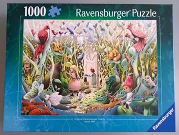 Super mooie Ravensburger puzzel The Secret Garden 1000 st. beschikbaar voor biedingen
