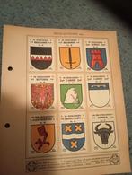 Vintage Heraldiek Historische geslachten NL Zegels, Ophalen of Verzenden