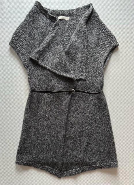 Overslag vest van Compagnia Italiana maat Small zgan (R205), Kleding | Dames, Truien en Vesten, Zo goed als nieuw, Maat 38/40 (M)