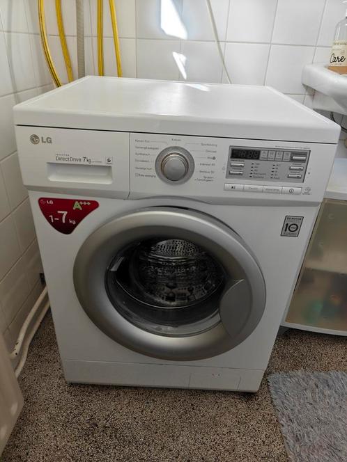 LG Direct Drive 7kg Wasmachine, Witgoed en Apparatuur, Wasmachines, Gebruikt, Voorlader, 6 tot 8 kg, 85 tot 90 cm, 1200 tot 1600 toeren