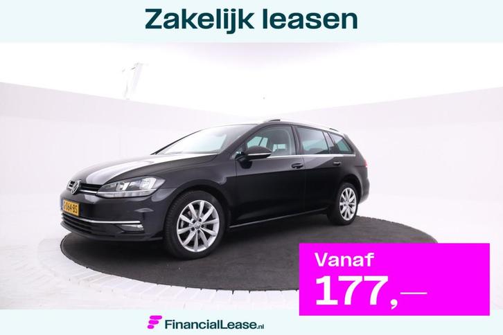 Volkswagen Golf Variant 1.5 TSI Highline automaat, virtual c, Auto's, Volkswagen, Bedrijf, Lease, Financial lease, Golf Variant