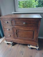 Kastje dressoir massief hardhout eiken handgemaakt, Ophalen, 100 tot 150 cm, Zo goed als nieuw, Eikenhout