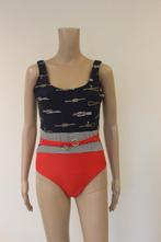 Mersea rood/wit/blauw badpak maat 44, Blauw, ., Ophalen of Verzenden, Zo goed als nieuw