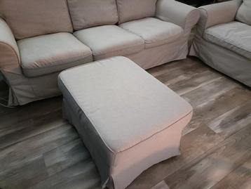 Ikea Ektorp Banken Set: 3-zits, 2-zits & Poef - afbeelding 4