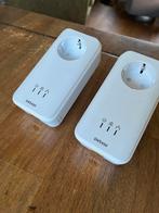 Devolo DVS 650 Powerline Adapters - Set van 2, Computers en Software, Powerlines, Ophalen of Verzenden, Zo goed als nieuw, Delovo