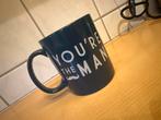 Mannenmok 'You're the Man', Overige materialen, Gebruikt, Blauw, Ophalen of Verzenden