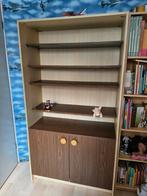 Boekenkast met deuren en planken, Ophalen, 50 tot 100 cm, Modern, 150 tot 200 cm