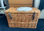 Rotan wilgetenen mand, Huis en Inrichting, Ophalen, Mand, Zo goed als nieuw, Riet
