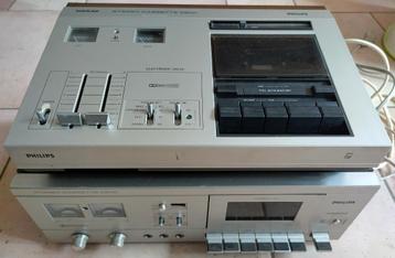 2x cassettedeck Philips N2532   en  N2533  beschikbaar voor biedingen