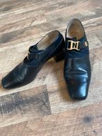 Zwarte leren schoenen Nouchka 38 1/2, Kleding | Dames, Verzenden, Zwart, Gedragen, Nouchka
