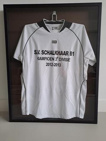 Professionele wissellijst voor sportshirts (bijv. voetbal) beschikbaar voor biedingen