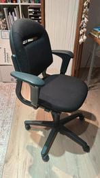 Bureaustoel, wollen bekleding, Ahrend, Huis en Inrichting, Bureaustoelen, Ophalen, Gebruikt, Zwart, Bureaustoel