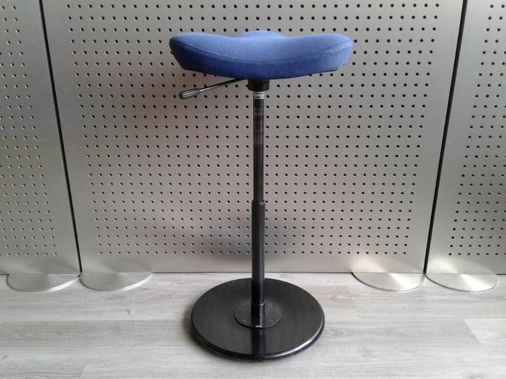 Stokke (Variér) Move (Medium) (Blauw), Zeer Mooi!, Huis en Inrichting, Bureaustoelen, Gebruikt, Bureaukruk, Blauw, Ergonomisch