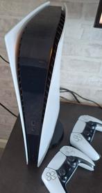 PlayStation 5 Digital Edition met 2 controllers, Spelcomputers en Games, Spelcomputers | Sony PlayStation 5, Ophalen, Zo goed als nieuw