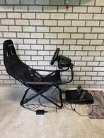 Logitech G923 Steering Wheel + Shifter + Pedals + PlaySeat, Ophalen, Zo goed als nieuw, Playseat of Racestoel, PlayStation 5