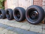 Mopar Challenger Barracuda Steelies 5x4,5 & Reservewiel 31er, Auto-onderdelen, Gebruikt, 15 inch, 265 mm, Ophalen of Verzenden