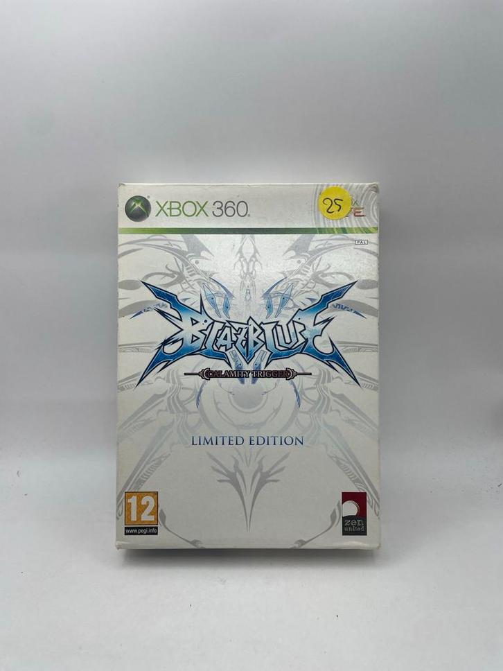 BlazBlue Calamity Trigger - Xbox 360 Limited Edition, Spelcomputers en Games, Games | Xbox 360, Gebruikt, Vechten, 1 speler, Vanaf 12 jaar