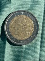 2 euro munt (indiaan) 2002 Italië dante, Postzegels en Munten, Munten | Europa | Euromunten, Ophalen of Verzenden, Italië, 2 euro