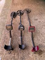 3 metaaldetectors, niet goed werkend, Ophalen of Verzenden, Gebruikt, Overige merken, Instelbare gevoeligheid