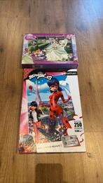 2 puzzels disney en miraculous Ladybig, Ophalen, Meer dan 50 stukjes, Gebruikt, 6 jaar of ouder