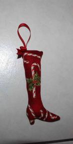 nieuw- Tilda laars/ hanger/kasthanger- rood kerstzuurstokken, Huis en Inrichting, Ophalen of Verzenden, Nieuw