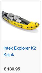 K2 kajak intex, Watersport en Boten, Kano's, Ophalen of Verzenden, Zo goed als nieuw, Kajak