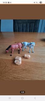 Kerstdorp luville/lemax paarden, Diversen, Kerst, Ophalen of Verzenden, Zo goed als nieuw