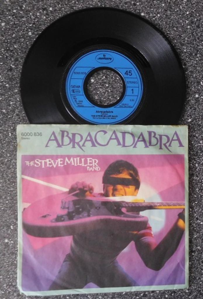 The Steve Miller Band - abracadabra (DE) (vanaf € 2,00), Cd's en Dvd's, Vinyl Singles, Zo goed als nieuw, Pop, Ophalen of Verzenden