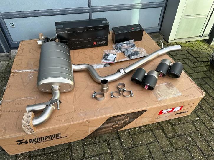 Akrapovic Titanium Evolution uitlaatsysteem Audi S3 8Y 20-24, Auto diversen, Tuning en Styling, Ophalen of Verzenden