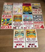 OUDE CIRCUS/FAIRS AFFICHES UIT AMERIKA, Ophalen of Verzenden