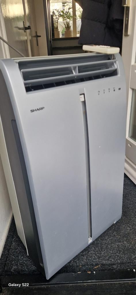 Sharp Mobiele Airco - Koel de Zomer Door!, Gebruikt, Timer, Minder dan 60 m³, 3 snelheden of meer