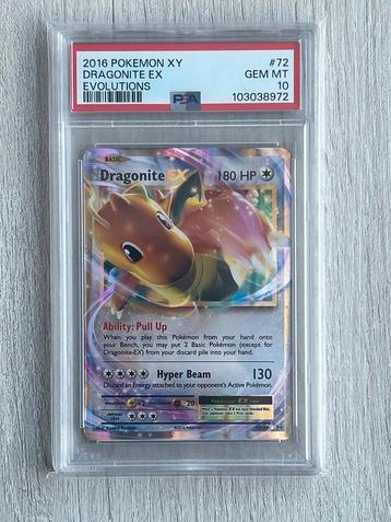 Pokemon Dragonite EX - PSA 10 Gem Mint beschikbaar voor biedingen