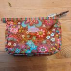 Oillily make-up tasje bloemenprint, Ophalen of Verzenden, Zo goed als nieuw, Bruin, Softcase