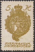 Postzegel Liechtenstein 1920 - wapenschild, Postzegels en Munten, Overige landen, Verzenden, Postfris