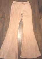Ribbroek flared beige maat 140-146- 152, Kinderen en Baby's, Kinderkleding | Maat 140, Ophalen of Verzenden, Gebruikt, Meisje