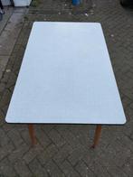 Vintage eettafel, Ophalen, Gebruikt, Rechthoekig, 50 tot 100 cm