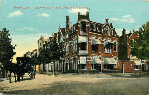 (380-758-037) Groningen Jozef Israelstraat hoek Friesc, Verzamelen, Ansichtkaarten | Nederland, Groningen, Verzenden
