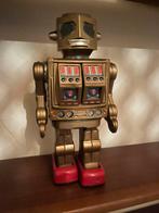 Blikken grote horikawa robot space **GOUDKLEUR****, Ophalen of Verzenden