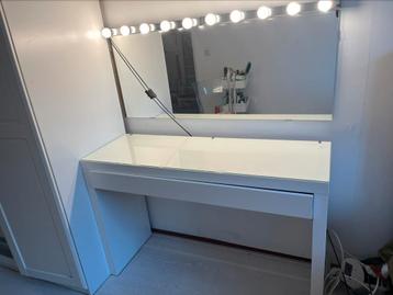 Ikea Malm kaptafel, laden kapot