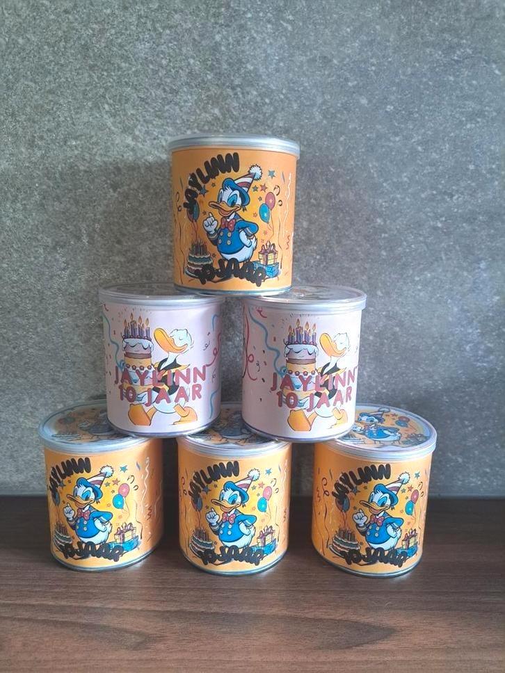 Traktaties pringles in thema, Hobby en Vrije tijd, Feestartikelen, Nieuw, Overige typen, Verjaardag, Ophalen of Verzenden