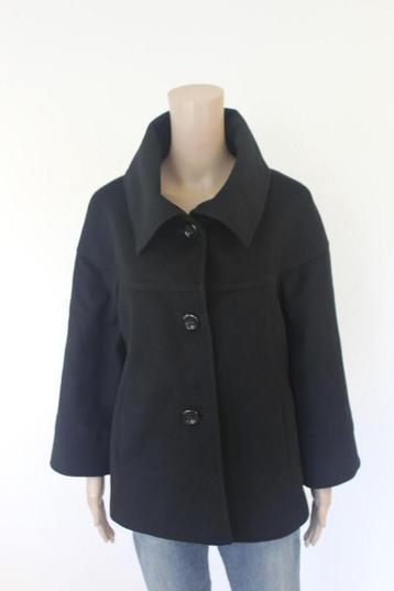 Gil Bret zwarte wollen winterjas maat 42 beschikbaar voor biedingen