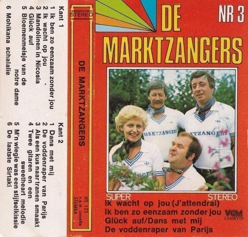 Cassettebandje De Marktzangers – Nr 3, Cd's en Dvd's, Cassettebandjes, Zo goed als nieuw, Nederlandstalig, 1 bandje, Verzenden
