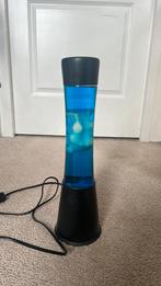 Lava lamp, blauw/wit, Zo goed als nieuw, Ophalen