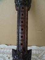Indonesische ringfluit bandfluit Bali houtsnijwerk 34cm 1960, Ophalen of Verzenden
